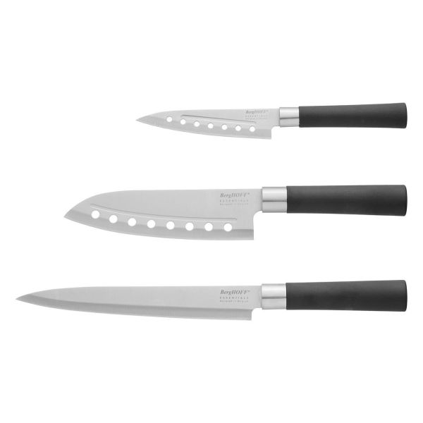 BERGHOFF - Berghoff Essentials 18/10 Çelik 3 Parça Bıçak Seti