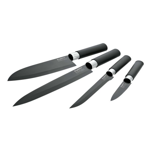BERGHOFF - Berghoff Essentials 18/10 Paslanmaz Çelik 4 Parça Bıçak Seti