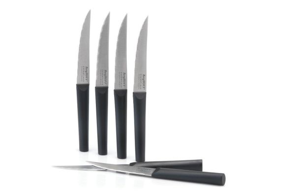 BERGHOFF - Berghoff Essentials 18/10 Paslanmaz Çelik 6 Parça Steak Bıçak Seti