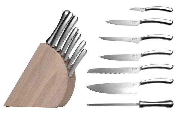 Berghoff Essentials 8 Parça Arch Serisi Bloklu Bıçak Seti - Thumbnail