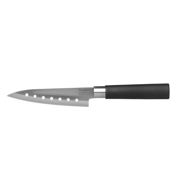 Berghoff - Berghoff Essentials Paslanmaz Çelik Orient Delikli Santoku Bıçağı 12,5 cm
