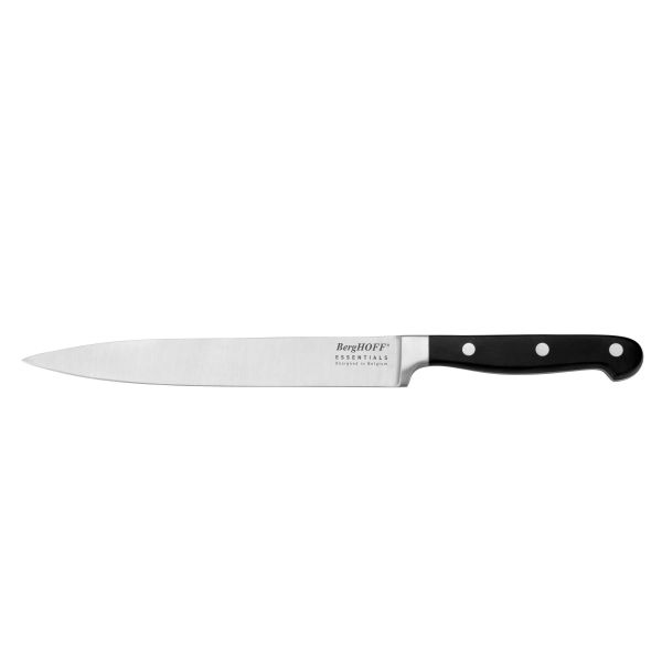 BERGHOFF - Berghoff Essentials Paslanmaz Çelik Solid Oyma Bıçağı 20 cm