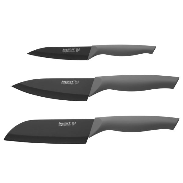 BERGHOFF - Berghoff Essentials Paslanmaz Çelik 3 Parçalı Bıçak seti