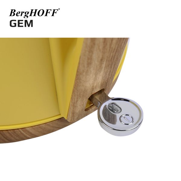 BergHOFF GEM NATURAL 1.7 Litre Sarı Su Isıtıcısı - Thumbnail