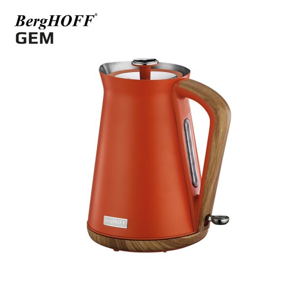 BergHOFF Gem Natural Turuncu Kettle ve 4 lü ekmek kızartma makinesi seti - Thumbnail