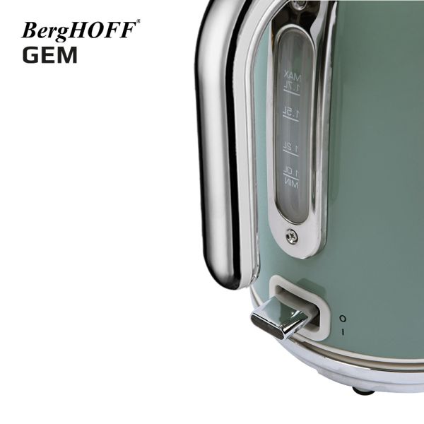 BergHOFF GEM RETRO 1.7 Litre Mint Yeşil Su Isıtıcısı - Thumbnail