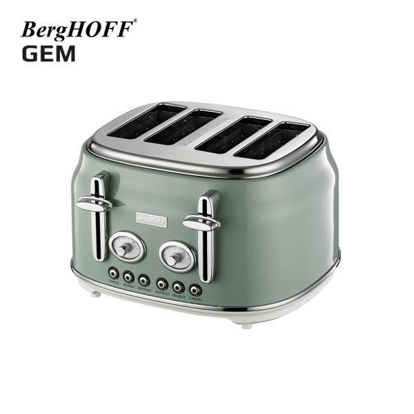 BergHOFF Gem Retro Mint Kettle kahve ve 4 Lü ekmek kızartma makinesi seti - Thumbnail