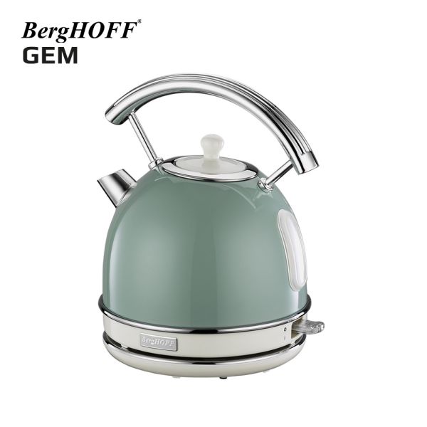 BergHOFF Gem Retro Mint Kettle ve 4 lü ekmek kızartma makinesi seti - Thumbnail