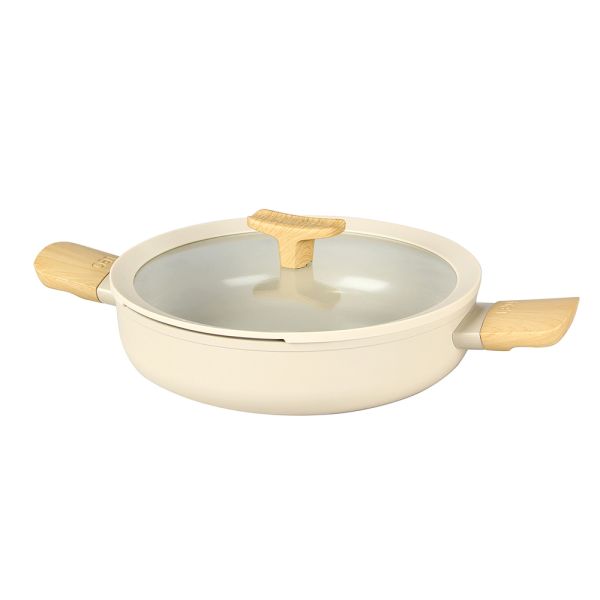 BERGHOFF - BergHOFF LEO Balance Krem rengi Pilav Tenceresi 26 cm