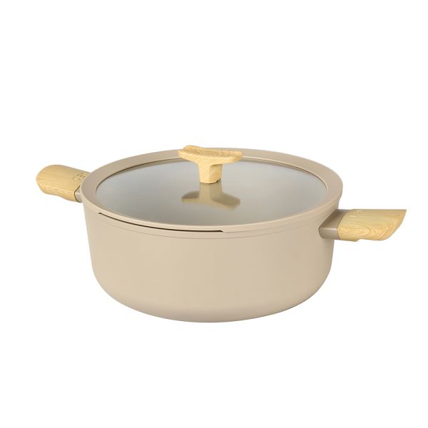 BERGHOFF - BergHOFF LEO Balance Latte rengi Pilav Tenceresi 28 cm