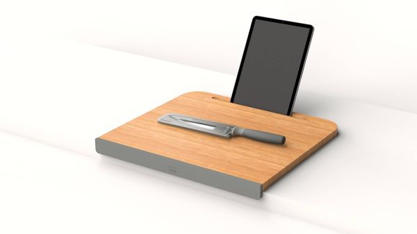 Berghoff Leo Balance Tablet Standlı Kesme Tahtası 45x41x3.5 cm - Thumbnail