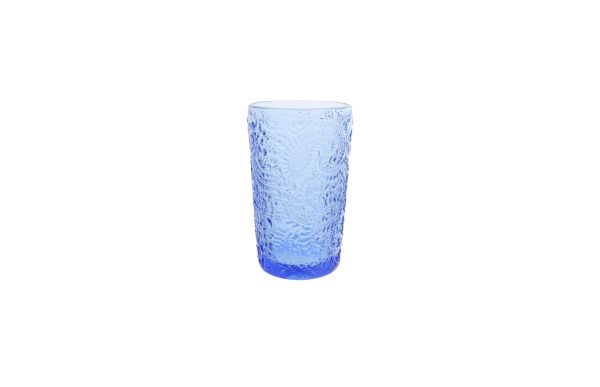 Luckyart Royal Blue 6'Lı Cam Meşrubat Bardağı - Thumbnail