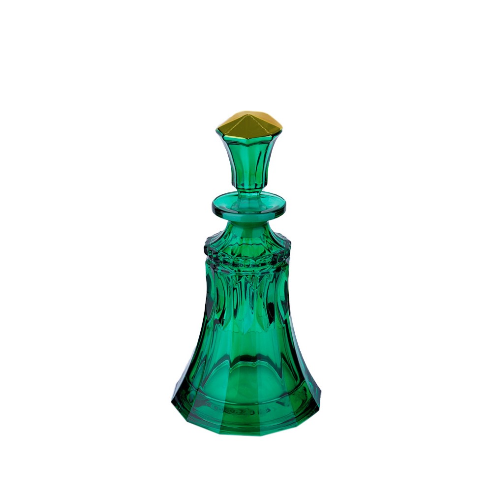 Luckyart Yeşil Klasik Formlu Cam Şişe 430 ml
